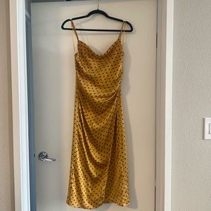 Isalis silky slip dress